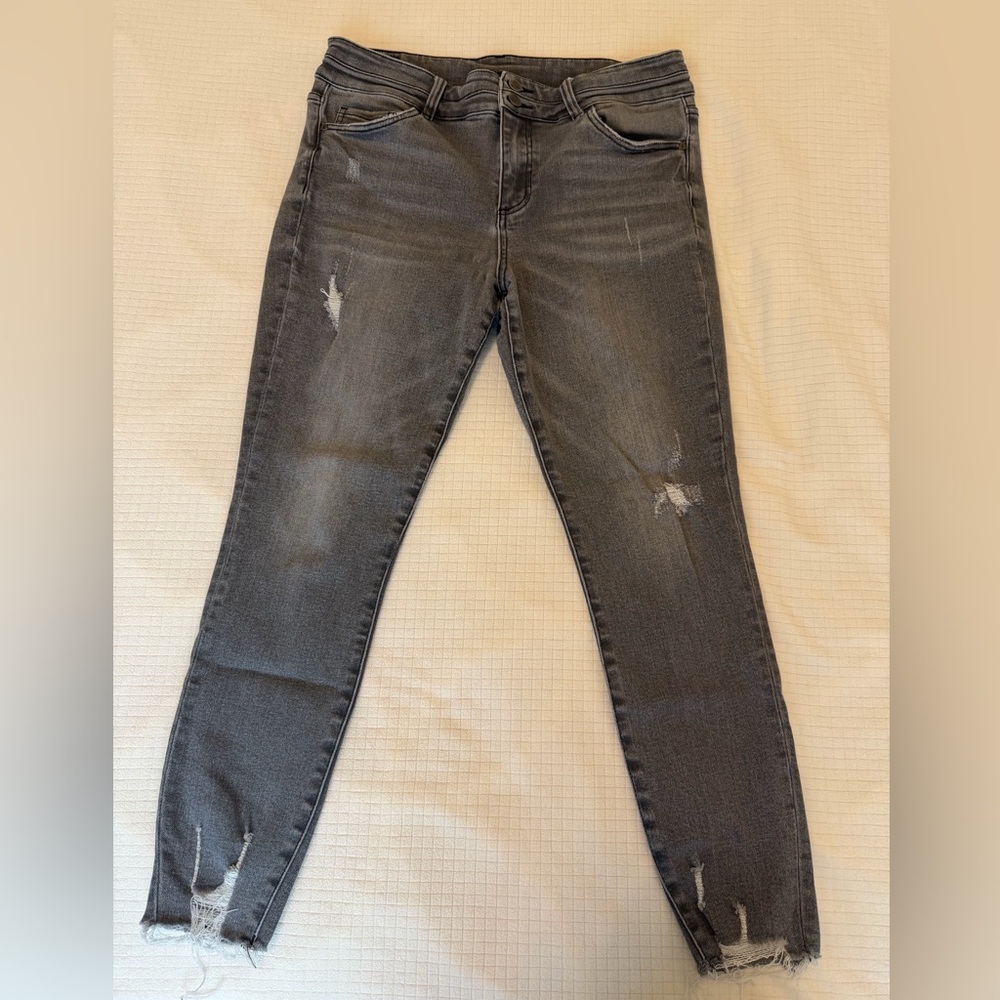 Kut from the Kloth Distressed Skinny Jeans